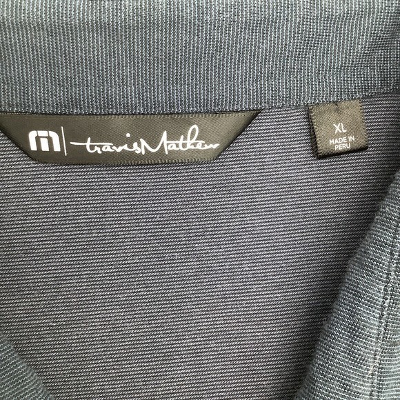 Travis Mathew Mens‎ Short Sleeve Golf Polo Shirt Blue Size XL - Picture 4 of 7